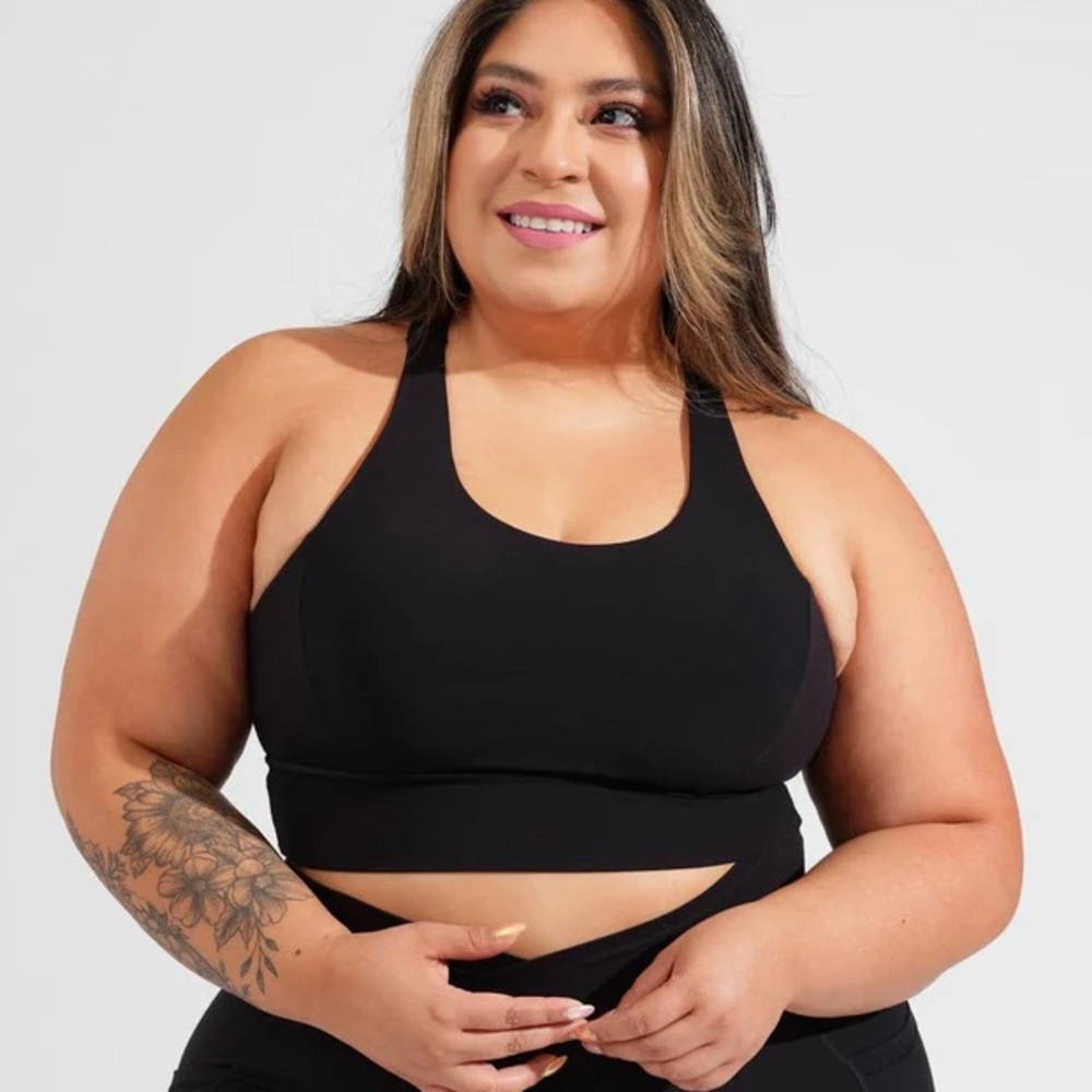 Buffbunny Rosa Sports Bra Medium Black